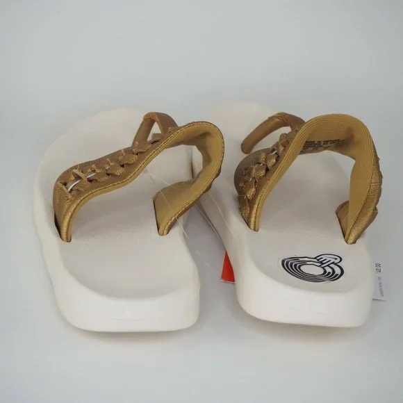 Nike Bella Kai Thong 2 Women Sandals Slide Sport Pale Ivory DS - Picture 4 of 11